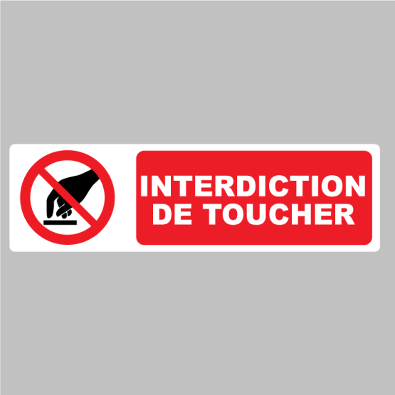 Autocollant Pictogramme Interdiction De Toucher Zone Signaletique 11310 Hot Sex Picture 8395