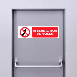Autocollant Pictogramme Interdiction de voler