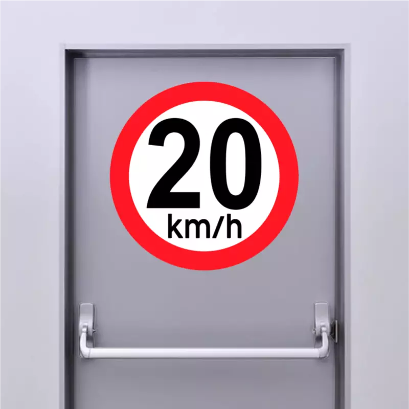 Autocollant 20 km/h Autocollant 20 km/h