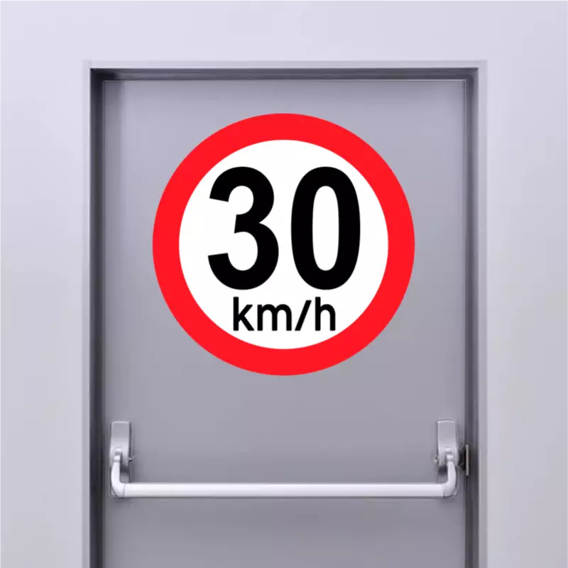 Autocollant 30 km/h Autocollant 30 km/h