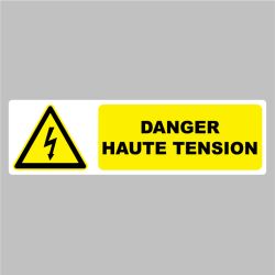 Sticker Pictogramme danger haute tension