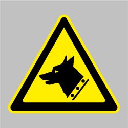 Sticker Danger chien