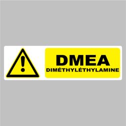 Sticker Pictogramme danger diméthyléthylamine DMEA