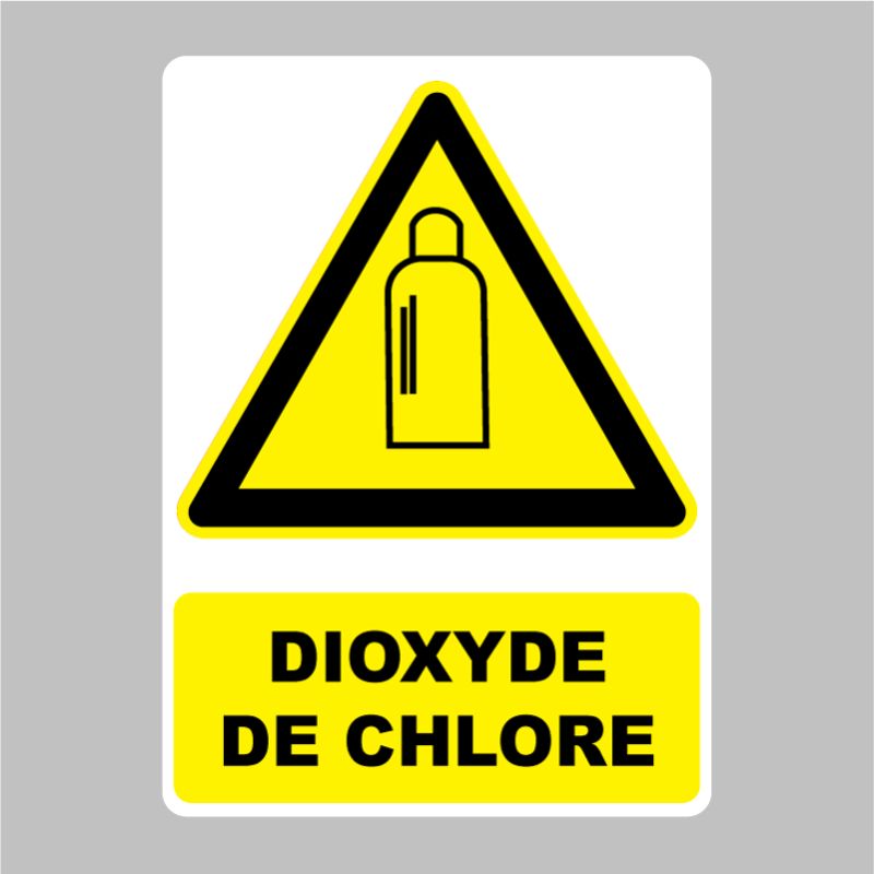 Autocollant Panneau danger dioxyde de chlore Zone Signaletique — free download