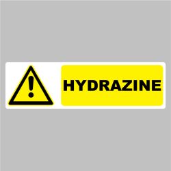 Sticker Pictogramme danger Hydrazine