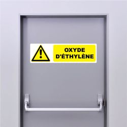 Autocollant Pictogramme danger Oxyde d'éthylène