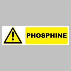 Sticker Pictogramme danger Phosphine
