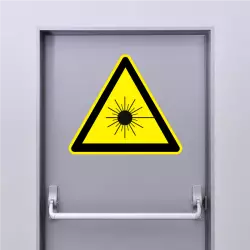 Sticker Danger Rayonnement Laser