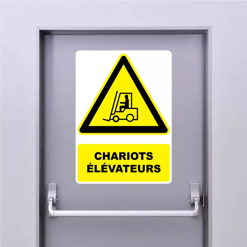 Sticker Pictogramme Chariots élévateurs Sticker Pictogramme Chariots élévateurs