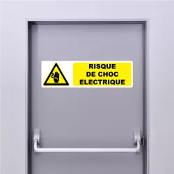 Sticker Pictogramme Risque De Choc Electrique