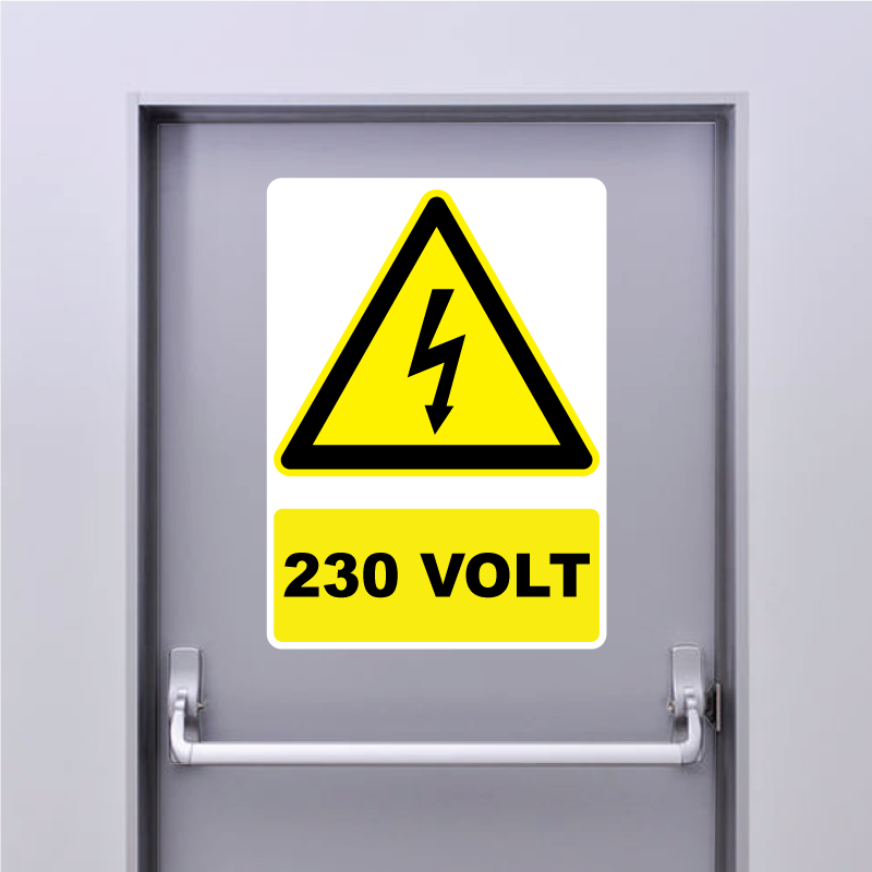 Sticker Danger Electrique 230 Volt