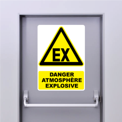 Sticker Danger Atmosphère explosive
