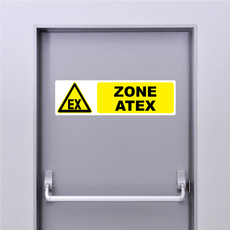 Sticker Panneau EX Zone Atex