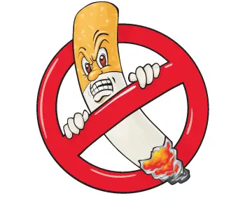 Adhésif Interdiction de fumer