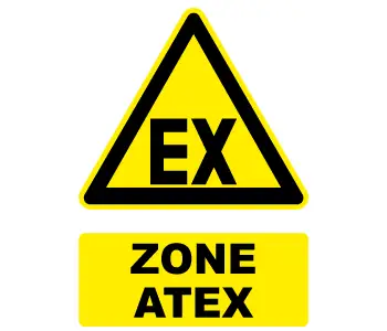 Adhésif Pictogramme EX Zone Atex