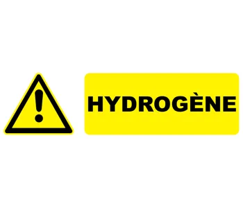 Adhésif Pictogramme danger Hydrogène
