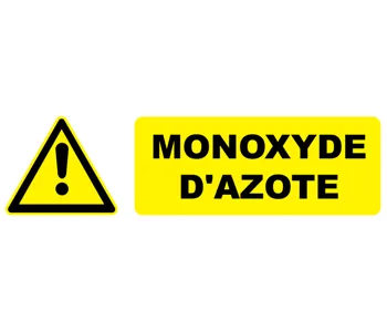 Adhésif Pictogramme danger Monoxyde d'azote