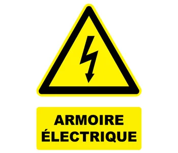 Adhésif Panneau Armoire électrique