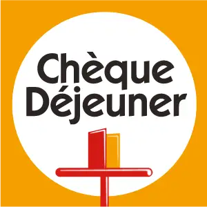 Adhésif Magasin & Commerce Chèque Déjeuner