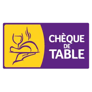 Adhésif Magasin & Commerce Chèque de table