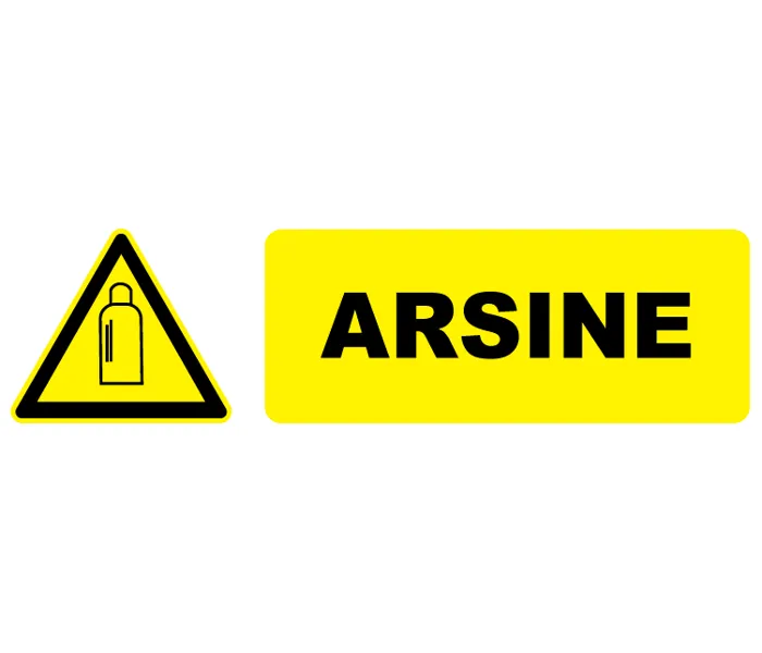 Autocollant Pictogramme danger arsine