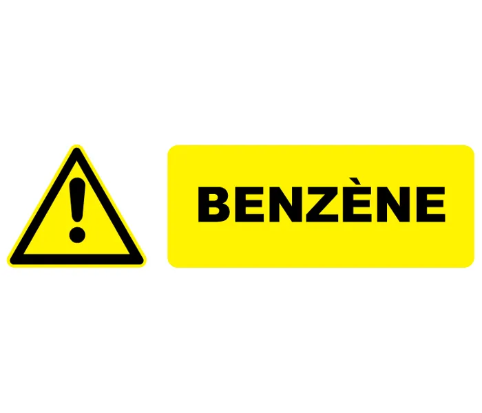 Autocollant Pictogramme danger benzène