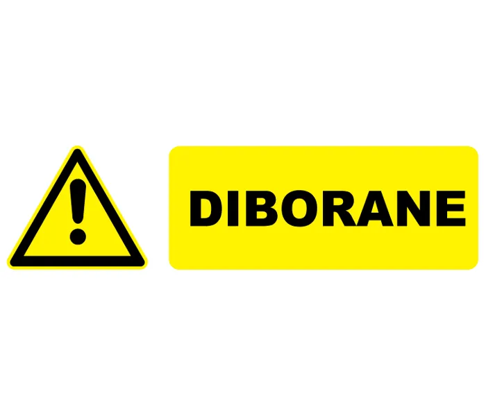 Autocollant Pictogramme danger diborane