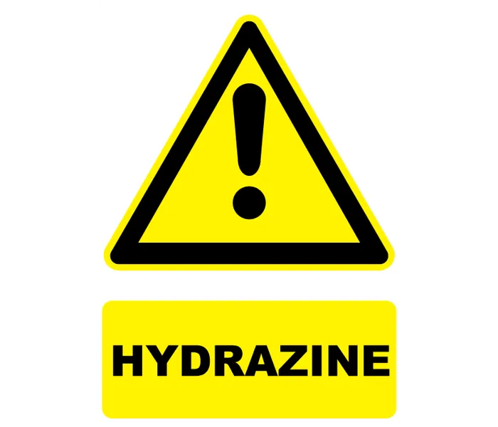 Autocollant Panneau danger Hydrazine