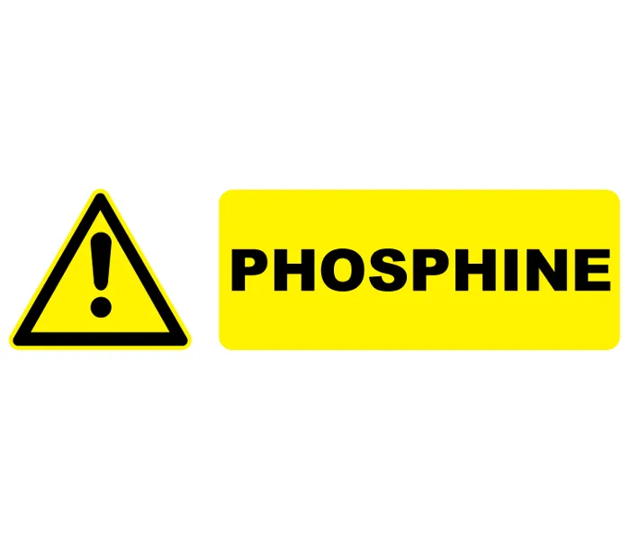 Autocollant Pictogramme danger Phosphine