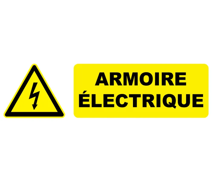 Autocollant Pictogramme Armoire électrique